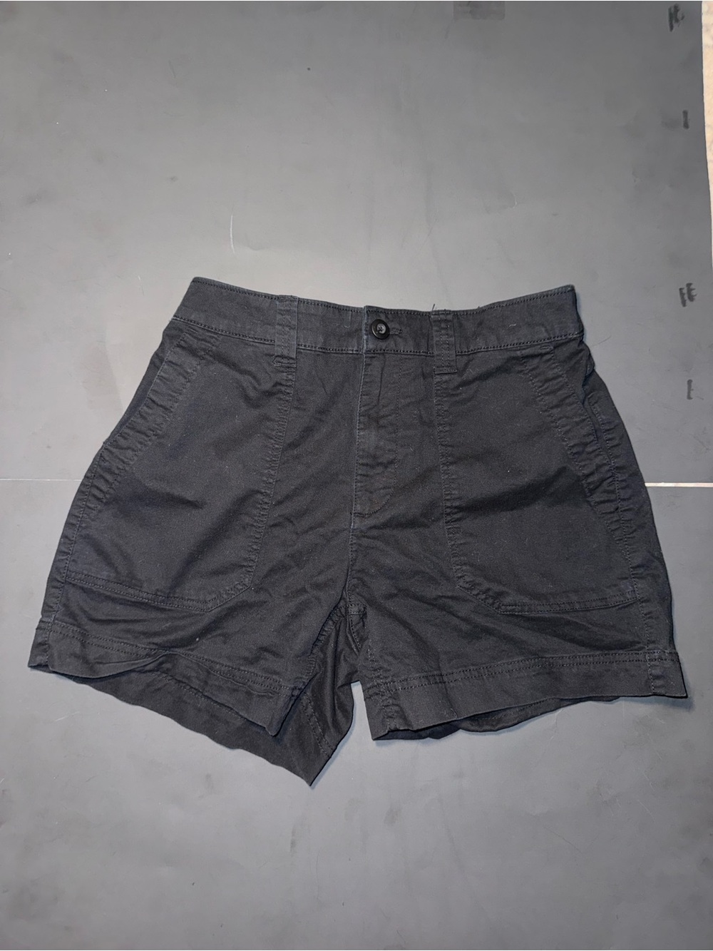 Old Navy Black Chino Casual Shorts